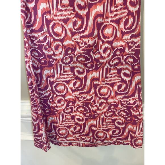 Title Nine Womens Size S Sleeveless Drape Neck Breeze Knit Dress Puple Pink‎ - Picture 6 of 6